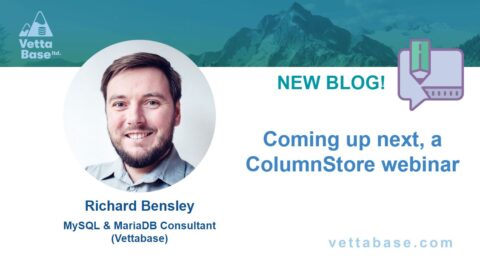 Coming up next, a ColumnStore webinar