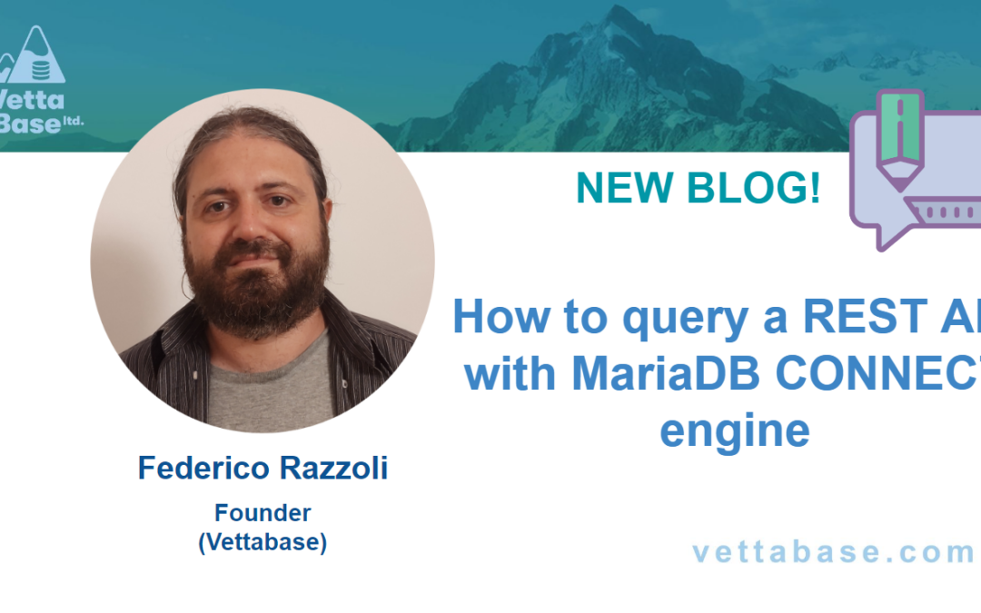 How to query a REST API with MariaDB CONNECT engine