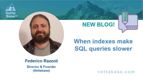 When indexes make SQL queries slower